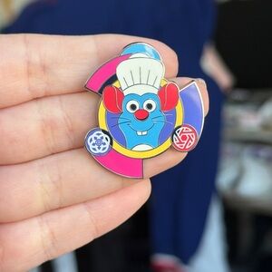 Disney Parks EPCOT Reimagined Icon Remy Ratatouille 2023 Mystery Set Pin